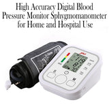 High Accuracy Digital Blood Pressure Monitor Sphygmomanometer - Battery Operated_12