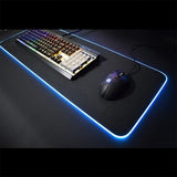 RGB LED Non-Slip Luminous Mouse Pad for Gaming PC Keyboard Cover Base Computer Mat_14