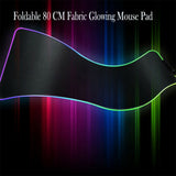 RGB LED Non-Slip Luminous Mouse Pad for Gaming PC Keyboard Cover Base Computer Mat_7