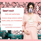 USB Rechargeable Personal Wearable Air Purifier Smart Electric Face Mask_13