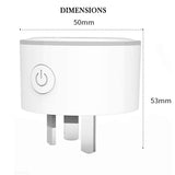 Smart Socket Wi-Fi Enabled Voice Control Electrical Plug Supports Google and Alexa._7