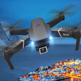 HD Remote Controlled Dual-Lens Folding Aerial Drone 1080P & 4K Resolution_2