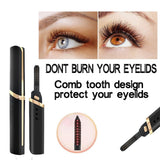 360 ° Rotary Head USB Rechargeable Quick Heating Long Lasting Eyelash Curling Device_4