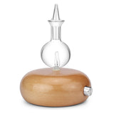 Essential Oil Glass Diffuser Oil Aromatherapy Wood Base- AU, EU, UK, US Plug_6
