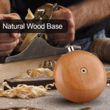 Essential Oil Glass Diffuser Oil Aromatherapy Wood Base- AU, EU, UK, US Plug_3
