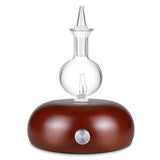 Essential Oil Glass Diffuser Oil Aromatherapy Wood Base- AU, EU, UK, US Plug_5