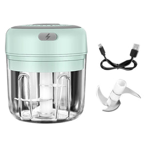 Automatic Mini Electric Food Chopper Portable Mini Food Processor_6