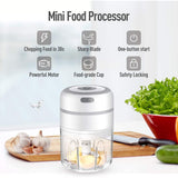 Automatic Mini Electric Food Chopper Portable Mini Food Processor_9