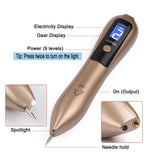 9 Speed USB Rechargeable Spotlight Mole Freckle and Spot Scanner and Remover Pen_11