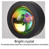 LED Sunset Sunlight and Rainbow Night Light Projector Lamp for Bedroom Home and Office_2