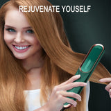 2-in-1 Hot Hair Comb Negative Ion Hair Straightener Curler- EU, UK, US Plug_5