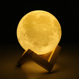 3D Printed Moonlight Lamp in 16 Colors with Remote Control- USB Charging_9