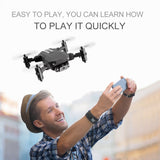 USB Rechargeable 4K Resolution Mini Folding Drone with Remote Control_16