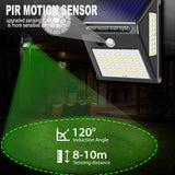 270° 3-Side Lighting Solar Powered Motion Sensor Outdoor LED Light_4