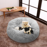 EXTRA Larger Sized Long Plush Super Soft Pet Bed_3