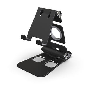 Foldable and Portable 3-in-1 Tablet and Phone Holder for Table and Desktop_0