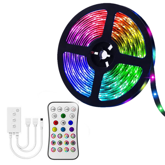 Wi-Fi Voice Control Smart LED RGB Strip Light 5m/10m- AU, EU, UK, US Plug_0