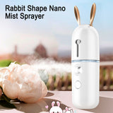 USB Rechargeable Rabbit Nano Mist Sprayer Facial Moisturizer_10