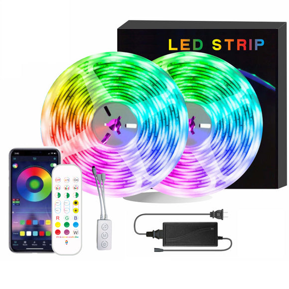 Remote Controlled Bluetooth Ready RGB LED Lights- AU, EU, UK, US Plug_0