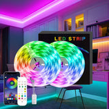 Remote Controlled Bluetooth Ready RGB LED Lights- AU, EU, UK, US Plug_1