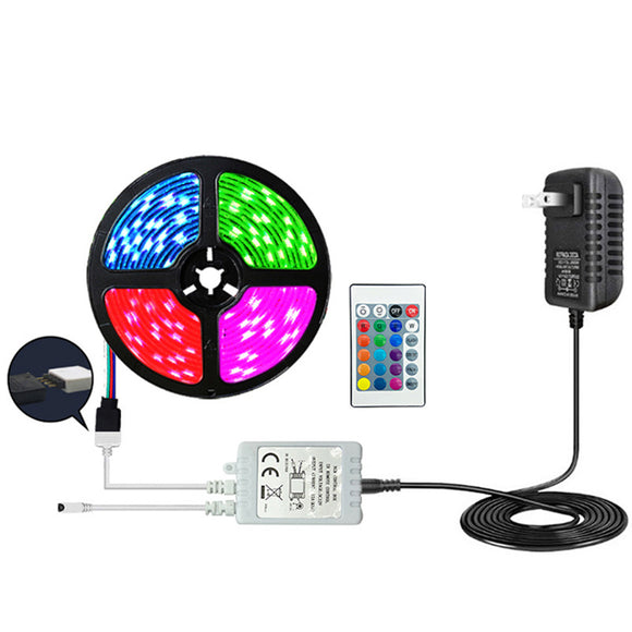 Remote Controlled Infrared Ready RGB LED Lights- AU, EU, UK, US Plug_0