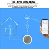 Smart Temperature and Humidity Sensor Wireless Detector- Battery Operated_6