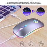 LED Wireless Bluetooth Silent Ergonomic Gaming Mouse-USB Charging_10