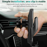 15W Q3 Wireless Car Mobile Phone Charger and Holder_8