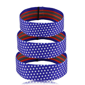 Camouflage Non-Slip Hip Trainer Resistance Bands_0