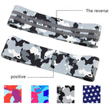 Camouflage Non-Slip Hip Trainer Resistance Bands_5