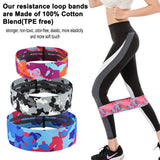 Camouflage Non-Slip Hip Trainer Resistance Bands_7