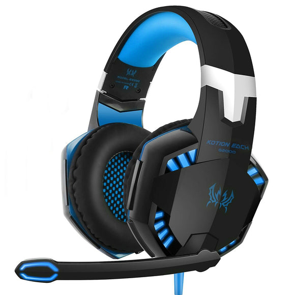 3.5mm G2000 Desktop Laptop Computer Gaming Headset_0