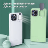 Mobile Phone Case for Apple Devices with LED Fill Light_17
