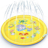 3-in-1 Durable Outdoor Sprinkler Water Mat for Kids_2