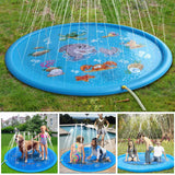 3-in-1 Durable Outdoor Sprinkler Water Mat for Kids_8