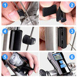 3-in-1 USB Rechargeable Bicycle Speedometer LED Front Light_1