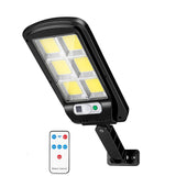 Motion Sensor Outdoor Area Remote Controlled Solar Lamp_2