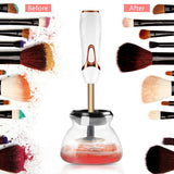 Electric Rotating Makeup Brush Cleaning Kit- Battery Operated_8