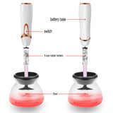 Electric Rotating Makeup Brush Cleaning Kit- Battery Operated_11
