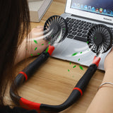 2-in-1 Portable Handheld and Hanging Neck Fan- USB Charging_7