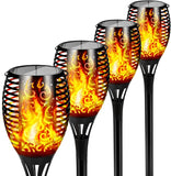 12 LED Light Solar Powered Flame Torch Decorative Light_1