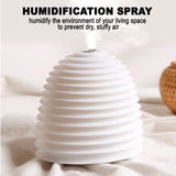 USB Interface Round LED Bedside Night Light Humidifier and Diffuser_6