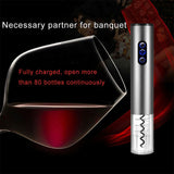4-in-1 USB Rechargeable Cordless Wine Bottle Opener_9