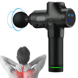 6 Heads Muscle Tissue Massager Massage Gun- AU, EU, UK, US Plug_15