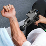 6 Heads Muscle Tissue Massager Massage Gun- AU, EU, UK, US Plug_16