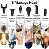 6 Heads Muscle Tissue Massager Massage Gun- AU, EU, UK, US Plug_2