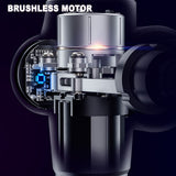 6 Heads Muscle Tissue Massager Massage Gun- AU, EU, UK, US Plug_7
