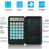 12-Digit Desktop Calculator with LCD Writing Screen- USB Charging_3