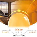 Creative Digital Alarm Clock Sunset and Sunlight Simulator- USB Powered_11