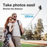 2-in-1 Foldable Monopod and Tripod with Remote Control Shutter Fill Light_11